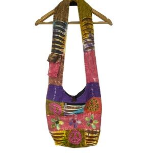 KPC 100% cotton boho pattern bag‎